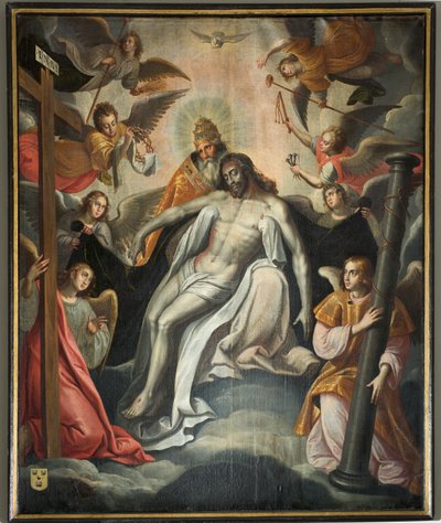 Église paroissiale (Parochiekerk Sint-Salvator). Intérieur. - Unbekannter Künstler