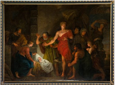 Église paroissiale (Parochiekerk Sint-Salvator). Intérieur. - Unbekannter Künstler