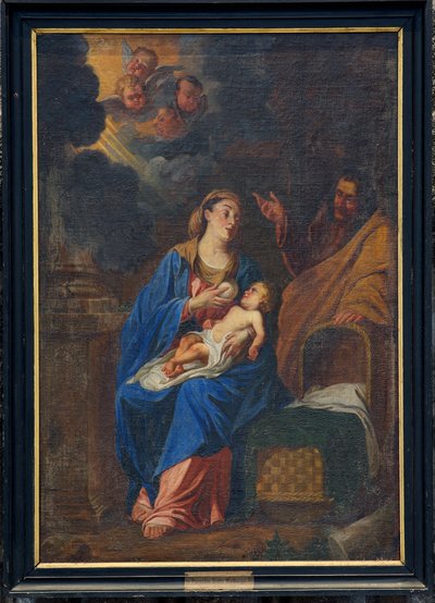 Église paroissiale (Parochiekerk Sint-Walburga). - Unbekannter Künstler