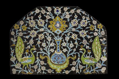 Panneau de paon. Iran, Ispahan (?) - William M. Timlin