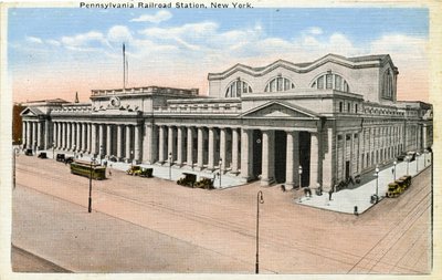 Gare de Pennsylvania Railroad, New York - Unbekannter Künstler