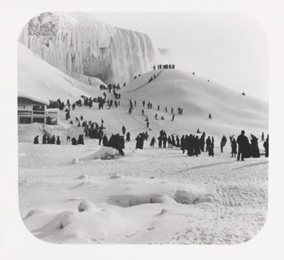 Les gens profitant de la neige - Unbekannt