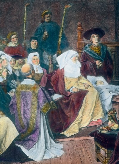 Rassemblement pour un baptême - Unbekannter Künstler