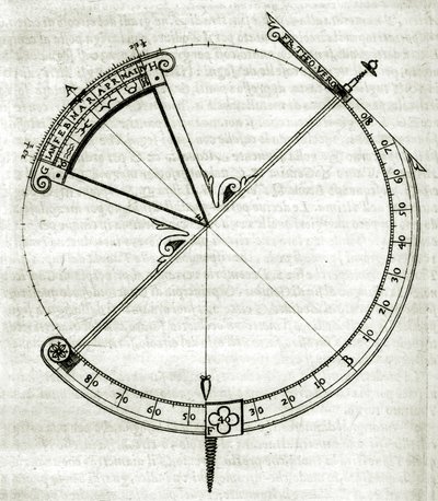 Planche tirée de « Armonia Astronomica et Geometrica, quattro trattati ne 