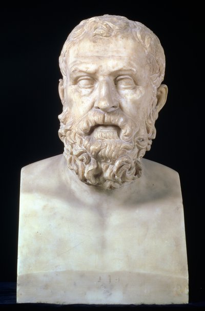 Buste de Solon (c.640-559 av. J.-C.), copie d