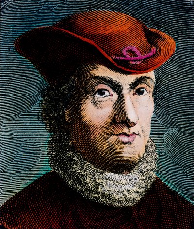 Portrait de Baruch Spinoza, philosophe néerlandais (gravure) - Unbekannter Künstler