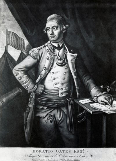 Portrait de Horatio Gates (gravure) - Unbekannt