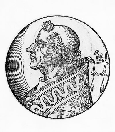 Portrait de Jean II (Mercurius de Projectus, mort en 535), 56e pape de l