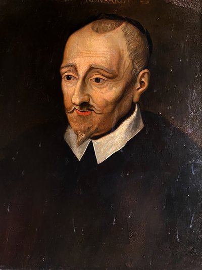 Portrait de Ronsard. Prieuré de Saint-Cosme, Touraine - Unbekannter Künstler