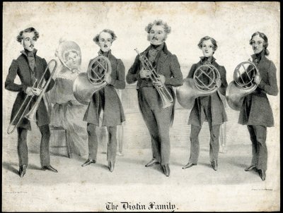 Portrait de la famille Distin - Unbekannt