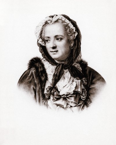Portrait de la reine de France Marie Lescszinska, Reine de France - Unbekannter Künstler