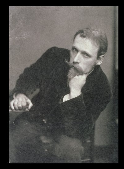 Photographie de portrait de Walter Crane (1845-1915) par Frederick Hollyer (1837-1933) 1886 (photo n/b) - Unbekannt