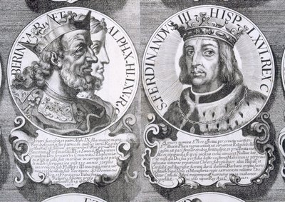 Portraits de Bérengère de Castille et Ferdinand III de Castille - Unbekannt