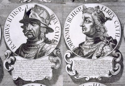 Portraits de Ramiro II et Ordono III - Unbekannt