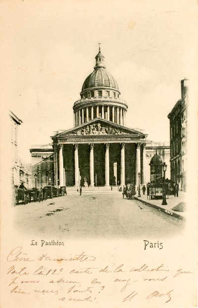 Carte postale/Panthéon/Paris/Seine/Île-de-France/France - William M. Timlin