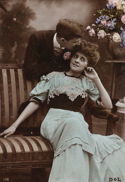 Carte postale, portrait d