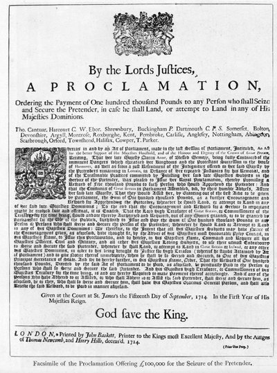 Proclamation du 15 septembre - Unbekannt