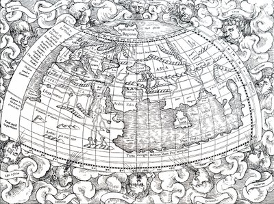 Carte du monde connu de Ptolémée d