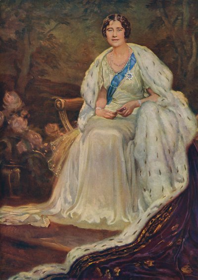 Reine Elizabeth, épouse de George VI - Unbekannter Künstler