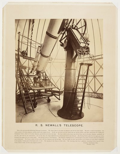 Télescope de R S Newall - Unbekannter Künstler