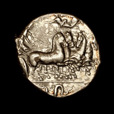 Rare pièce grecque antique, Syracuse, tétradrachme d