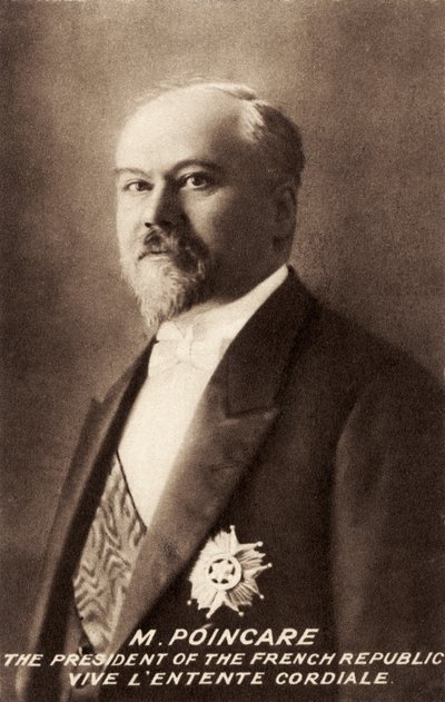 Raymond Poincaré - portrait - Unbekannter Künstler