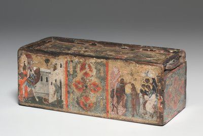 Boîte Reliquaire avec Scènes de la Vie de Jean-Baptiste, 1300s - Unbekannt