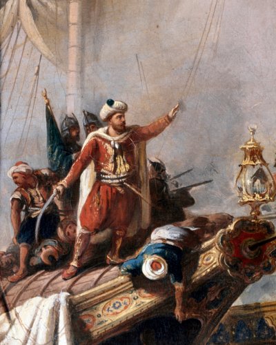 Représentation de Hayreddin Barberousse (détail) - Unbekannter Künstler