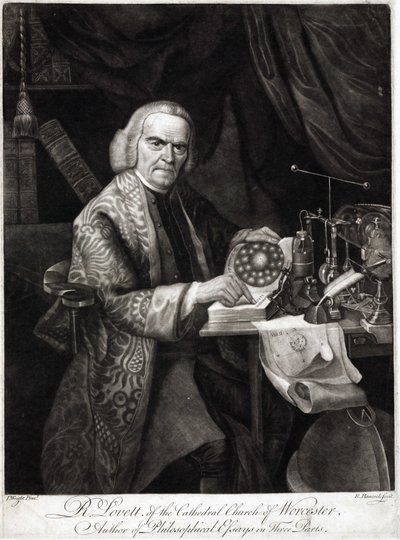 Richard Lovett, physicien britannique, vers 1750-1780 - Unbekannt
