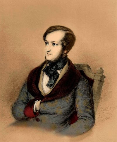 Richard Wagner à Paris - Unbekannter Künstler