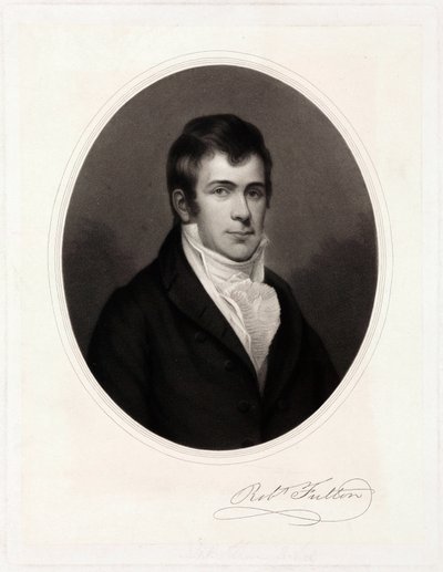 Robert Fulton, inventeur américain, vers 1800 - Unbekannt