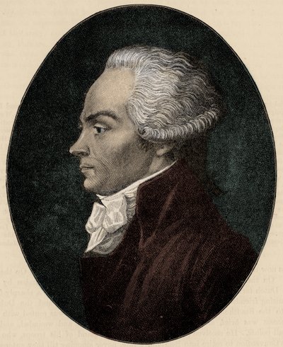 Robespierre - portrait - Unbekannter Künstler