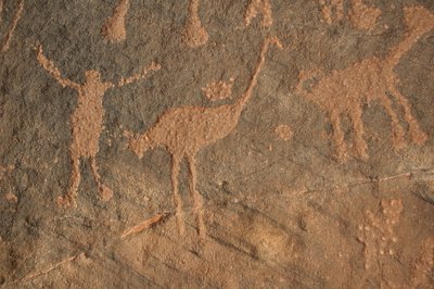 Art rupestre, Préhistoire : Gravure d