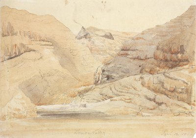 Formations rocheuses à Lemon Valley, Sainte-Hélène, Atlantique Sud - Unbekannter Künstler