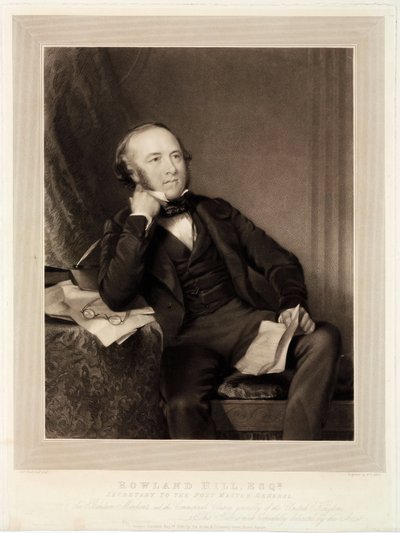 Rowland Hill, créateur du penny post - Unbekannt