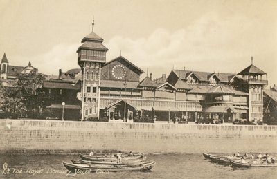 Royal Bombay Yacht Club RBYC, Bombay, vers 1900 (photo) - Unbekannter Künstler
