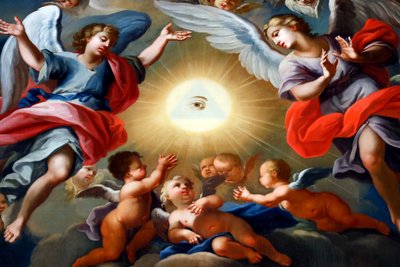 Église Saint-Nicolas de Véroce. Peinture. France (photo) - Unbekannter Künstler
