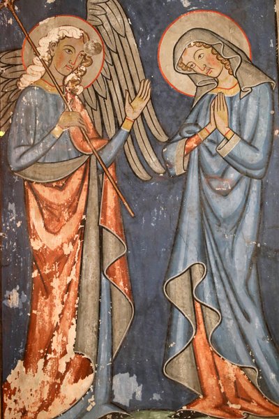 Église protestante Saint-Pierre-le-Jeune, Fresque, Strasbourg, France - Unbekannter Künstler