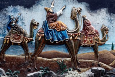 Cathédrale Saint-Joseph (Nha Tho Lon), La nativité, Les trois rois mages, Hanoï, Vietnam (photo) - Unbekannt