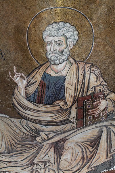 Mosaïque de Saint Pierre à l
