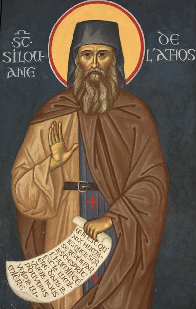 Saint Silouane. Église orthodoxe Saint-Antoine-le-Grand, Saint-Laurent-en-Royans, France - Unbekannt