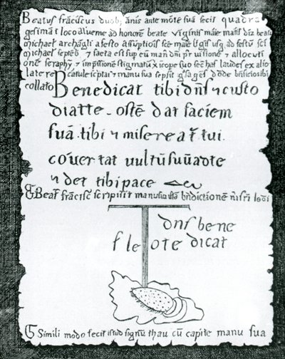 Scène de la vie de Saint François d