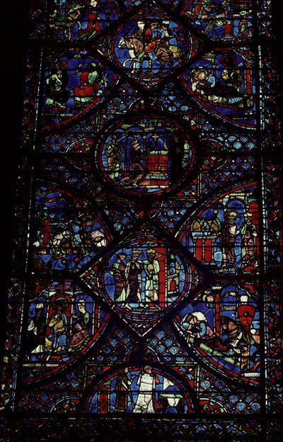 Scènes de la vie de Charlemagne (747-814) de l