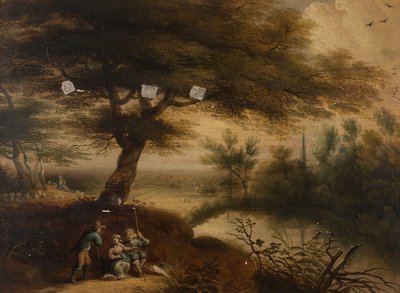 Idylle de berger - Unbekannter Künstler