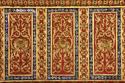Sculpture. Temple de marbre. Wat Benchamabophit Dusitvanaram Ratchaworawiharn. 1899 - Unbekannt