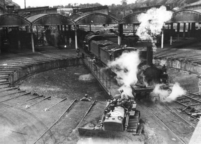 Seconde Guerre mondiale (1939-1945) : Cherbourg (Manche) France juillet 1944 : Les soldats du génie de l