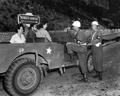 Seconde Guerre mondiale (1939-1945) : Près de Monaco, Côte d