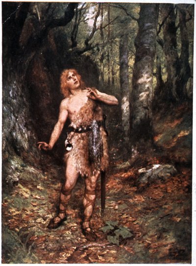 Siegfried (Der Ring des Nibelungen), début du 20e siècle (carte postale) - Unbekannter Künstler