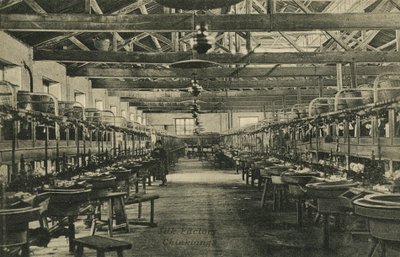 Usine de soie - Unbekannter Künstler