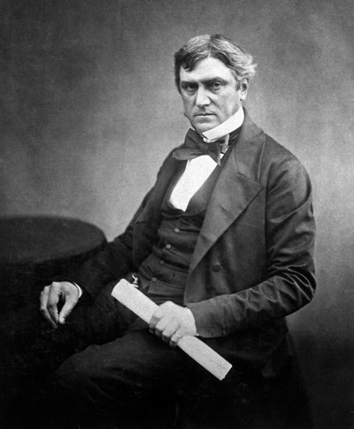 Sir Charles Fox, ingénieur civil anglais, vers 1850 - Unbekannt